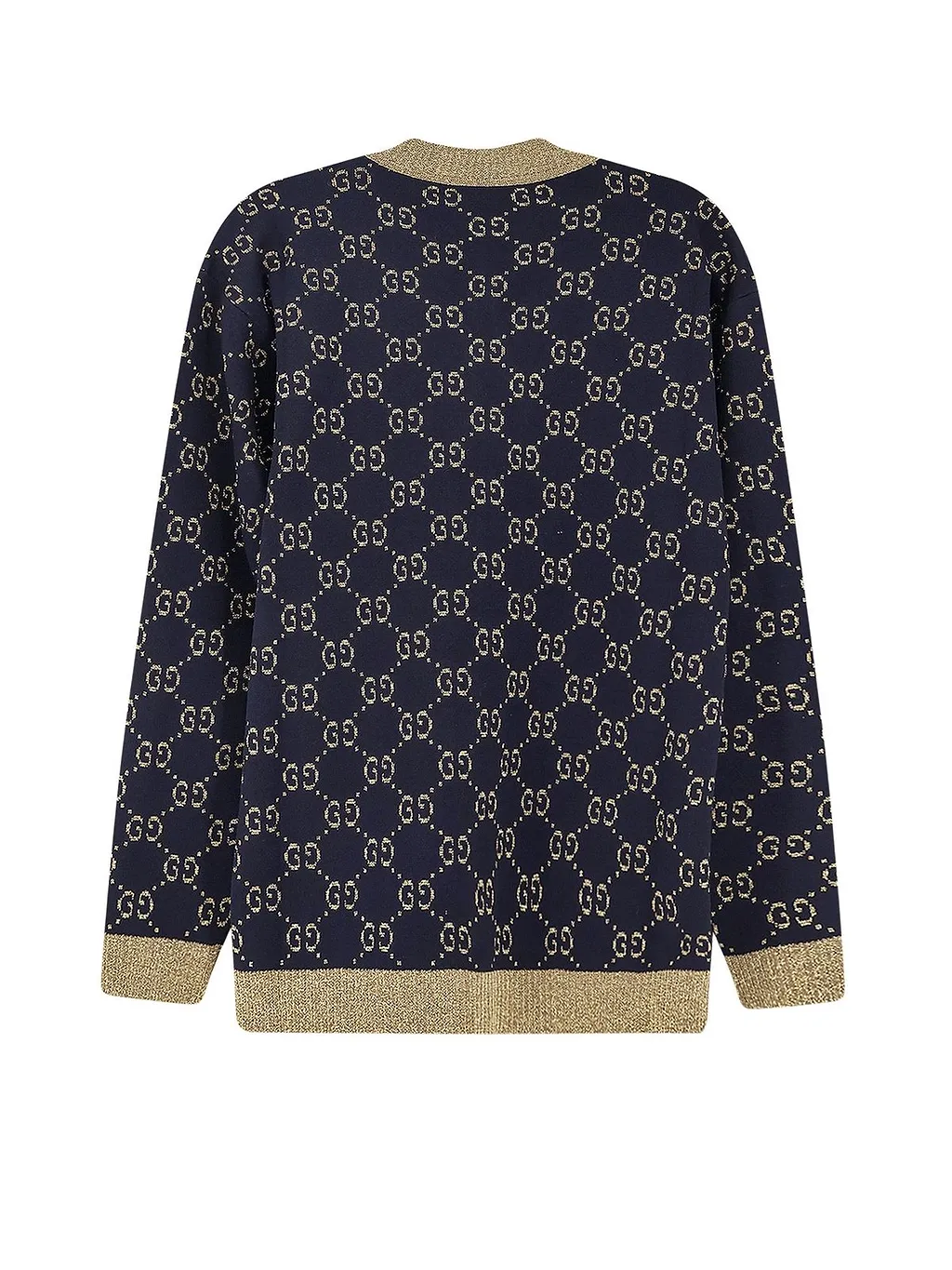 Gucci V-Neck Button-Up Cardigan