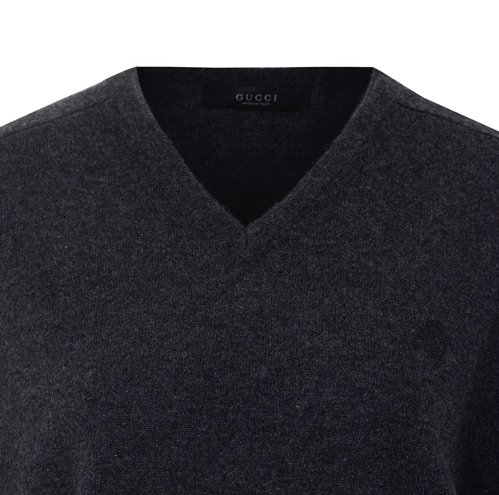Gucci V-Neck Knitted Sweater