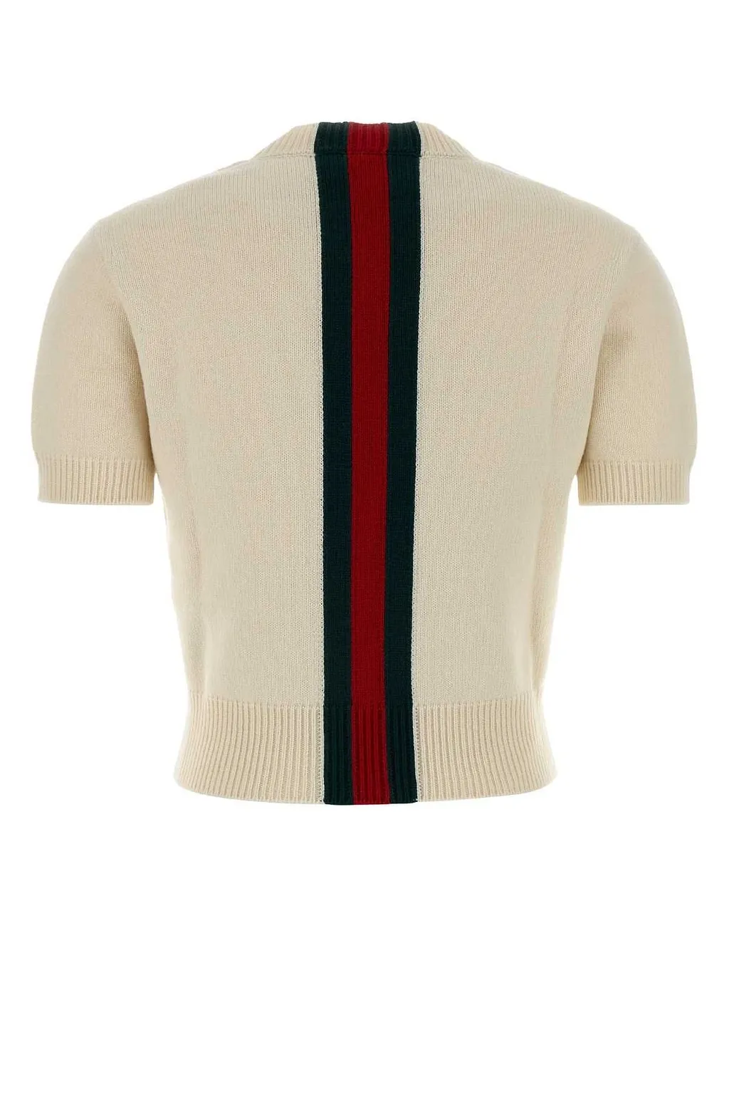 Gucci Web Detailed Knitted Top