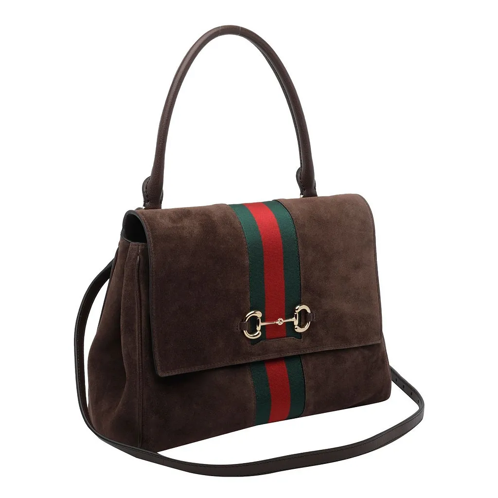 Gucci Web Horsebit Shoulder Bag