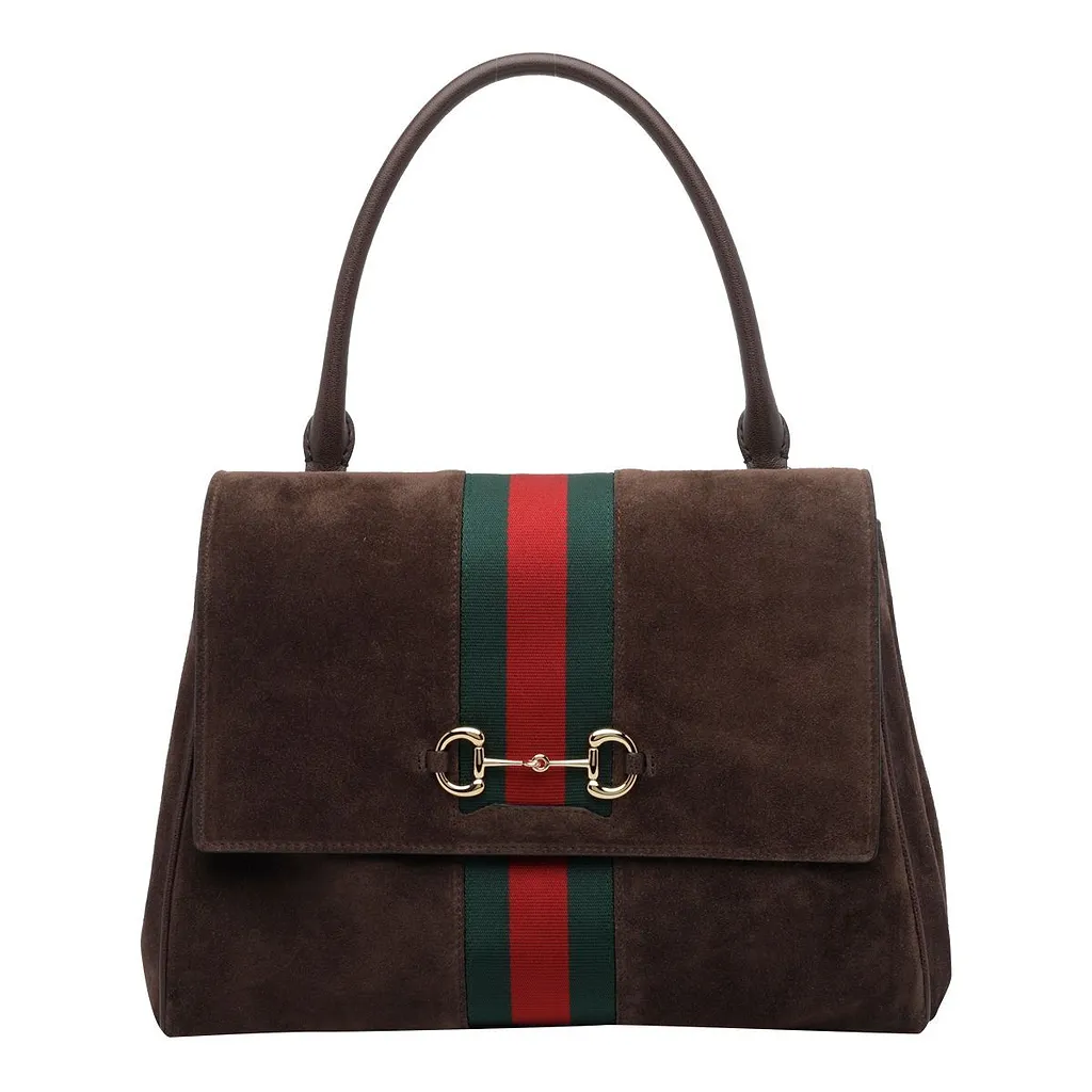 Gucci Web Horsebit Shoulder Bag