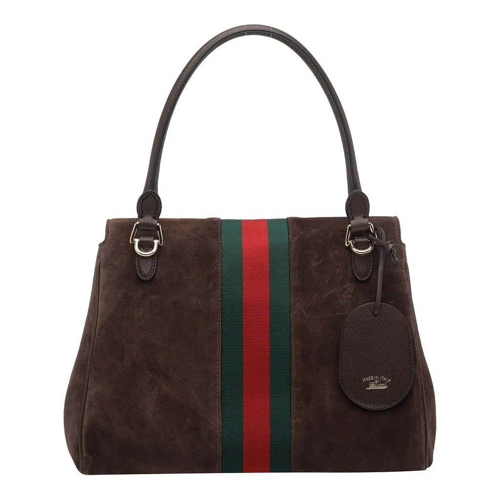 Gucci Web Horsebit Shoulder Bag