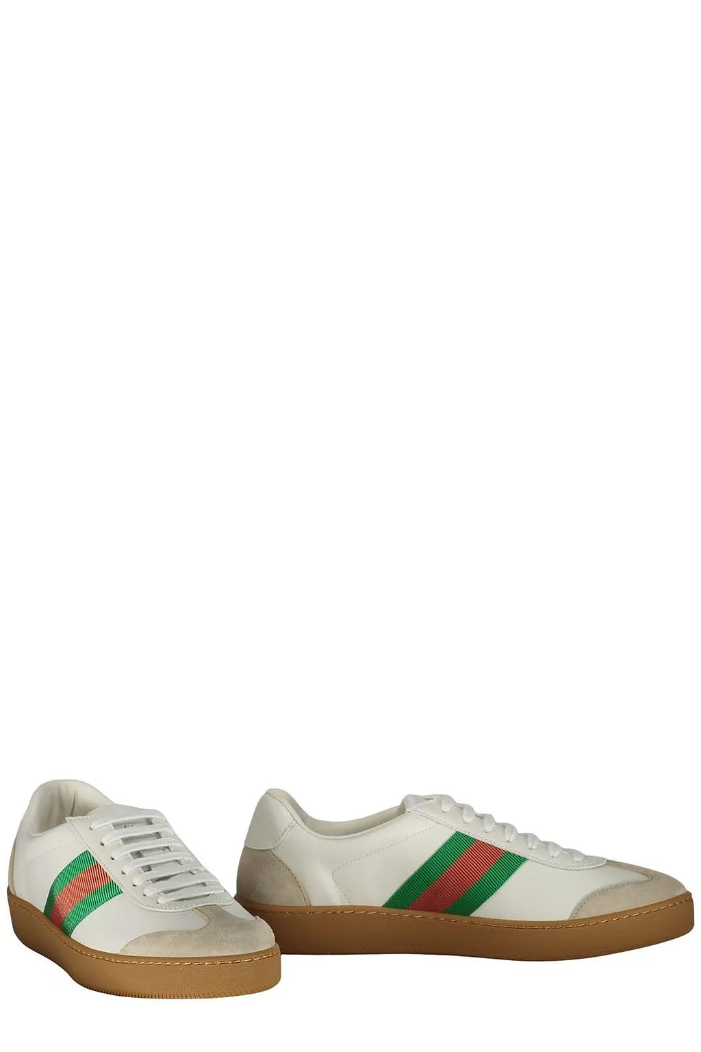 Gucci Web Stripe Low-Top Sneakers
