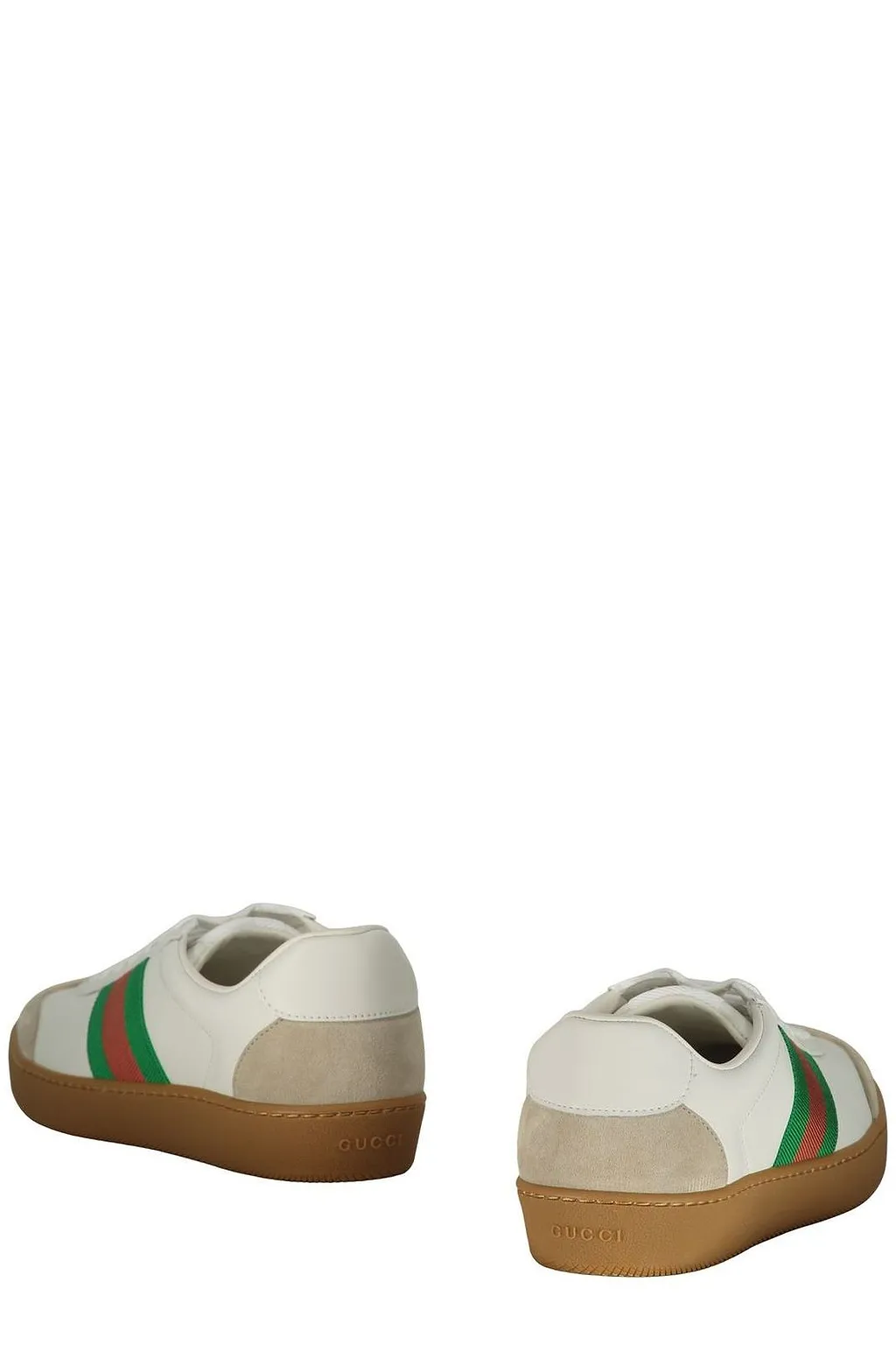 Gucci Web Stripe Low-Top Sneakers