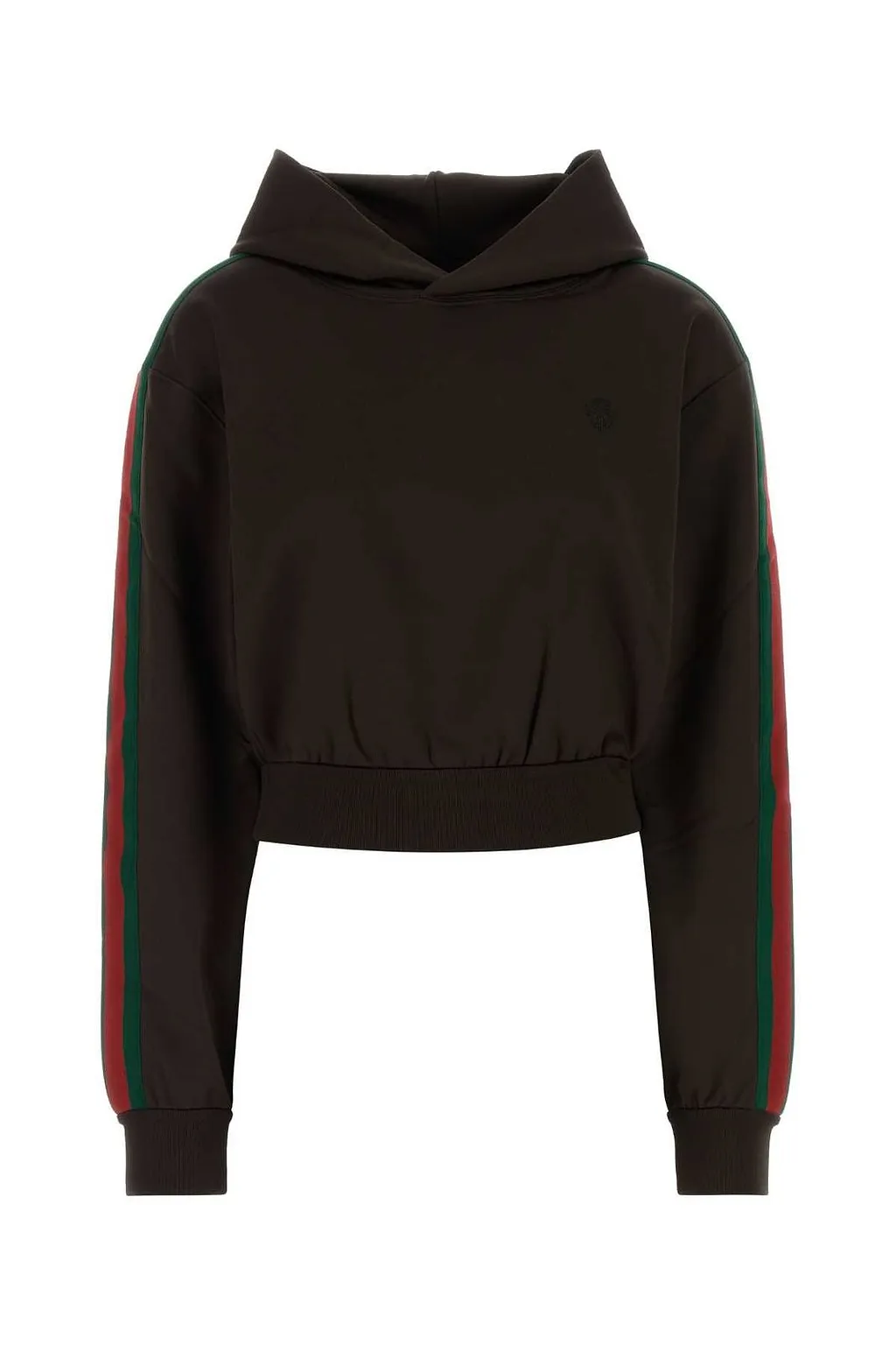 Gucci Web Striped Stretch Jersey Hoodie