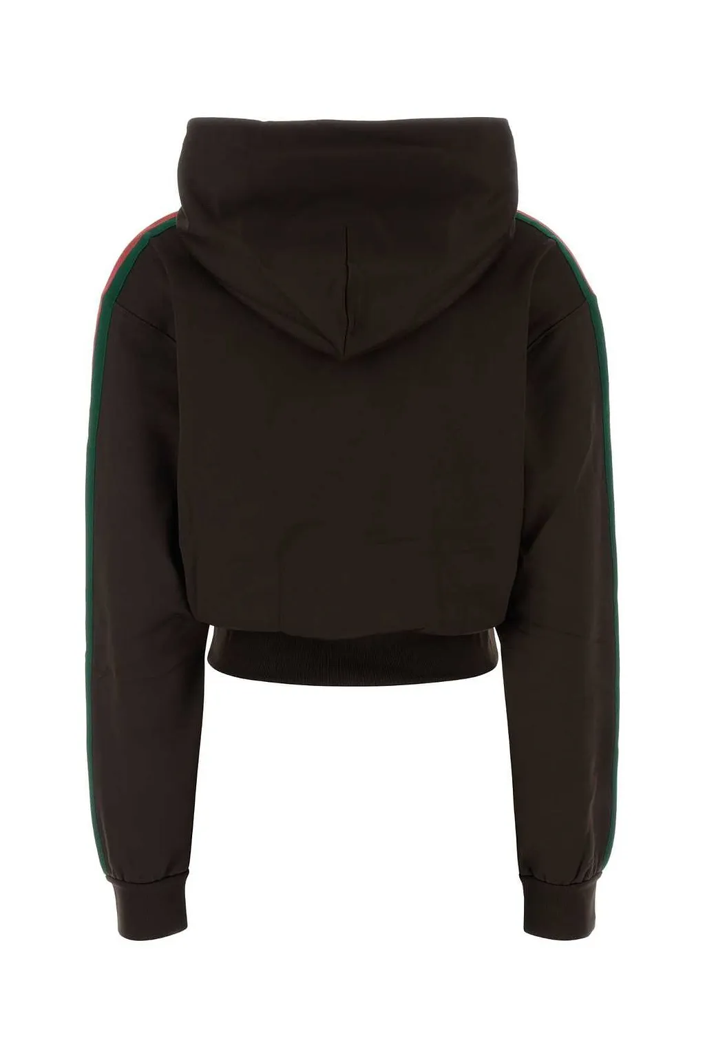 Gucci Web Striped Stretch Jersey Hoodie