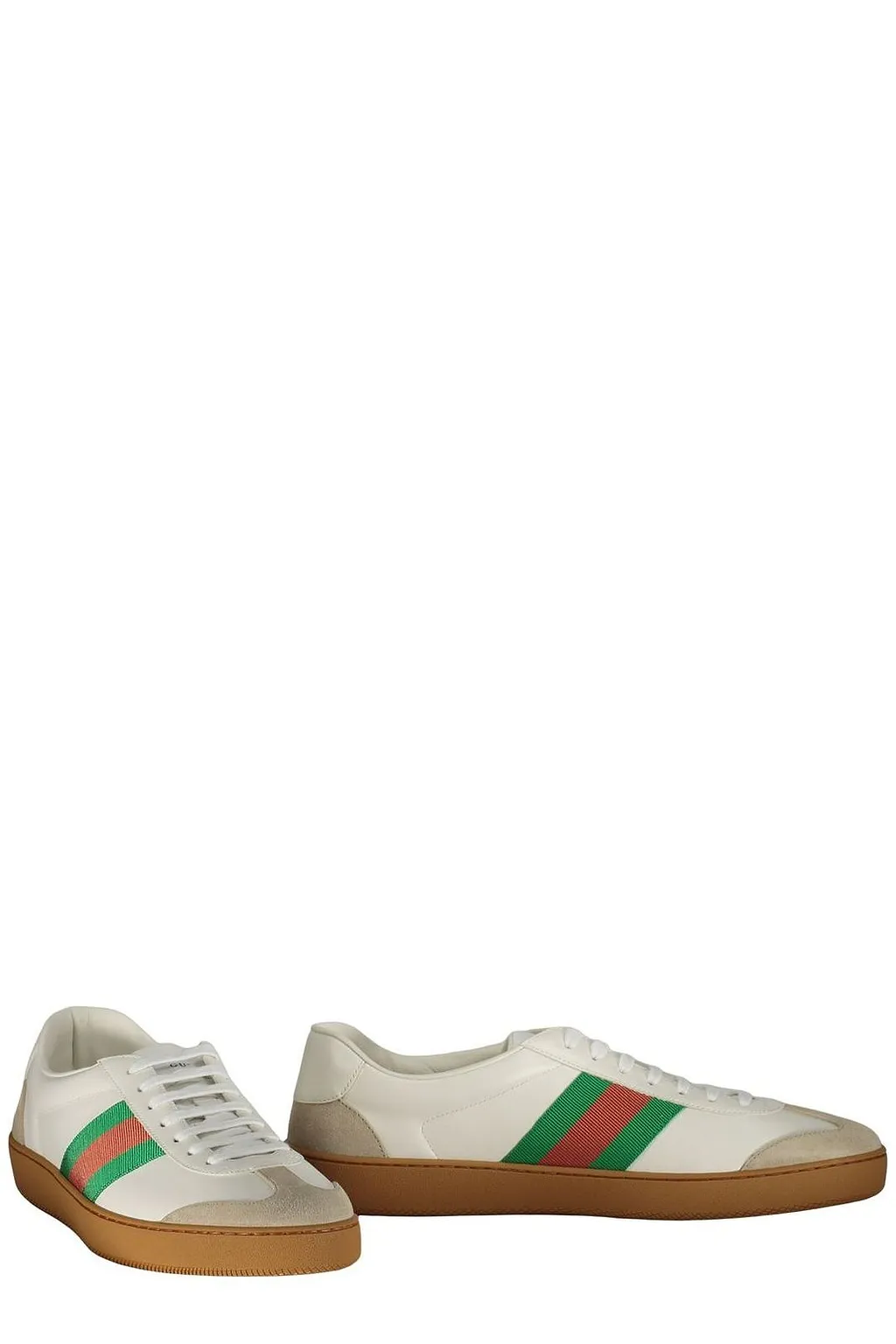 Gucci Web Stripe Low-Top Sneakers