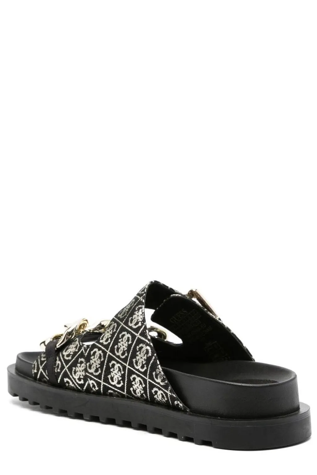 Guess Fatema Chain-Linked Open Toe Slides