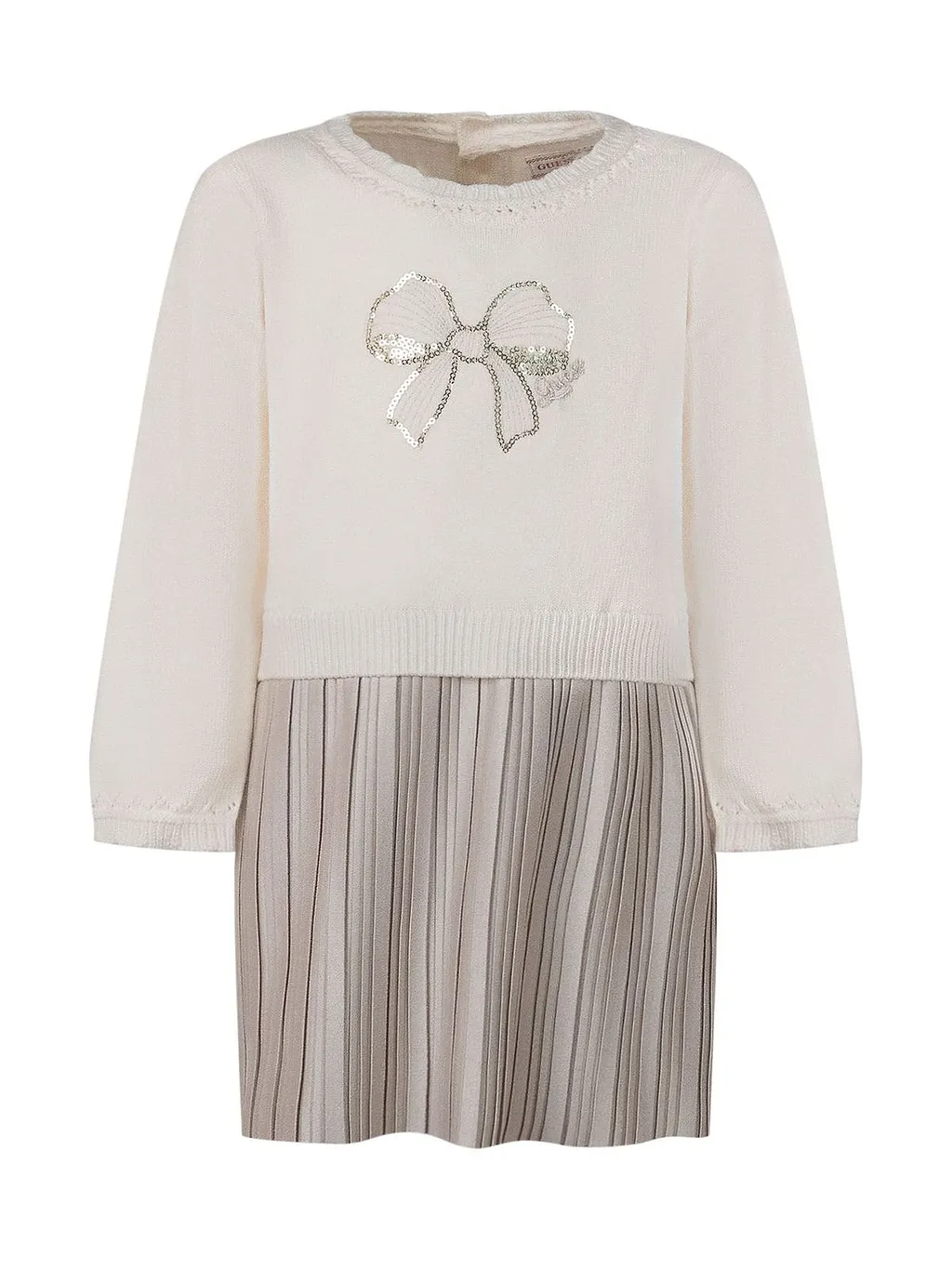 Guess Kids Bow Pleated Dress