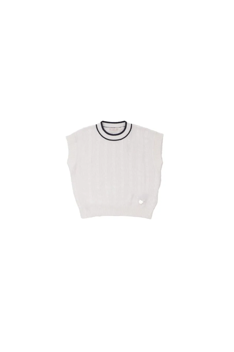 Guess Kids Cable-Knit Sleeveless Vest