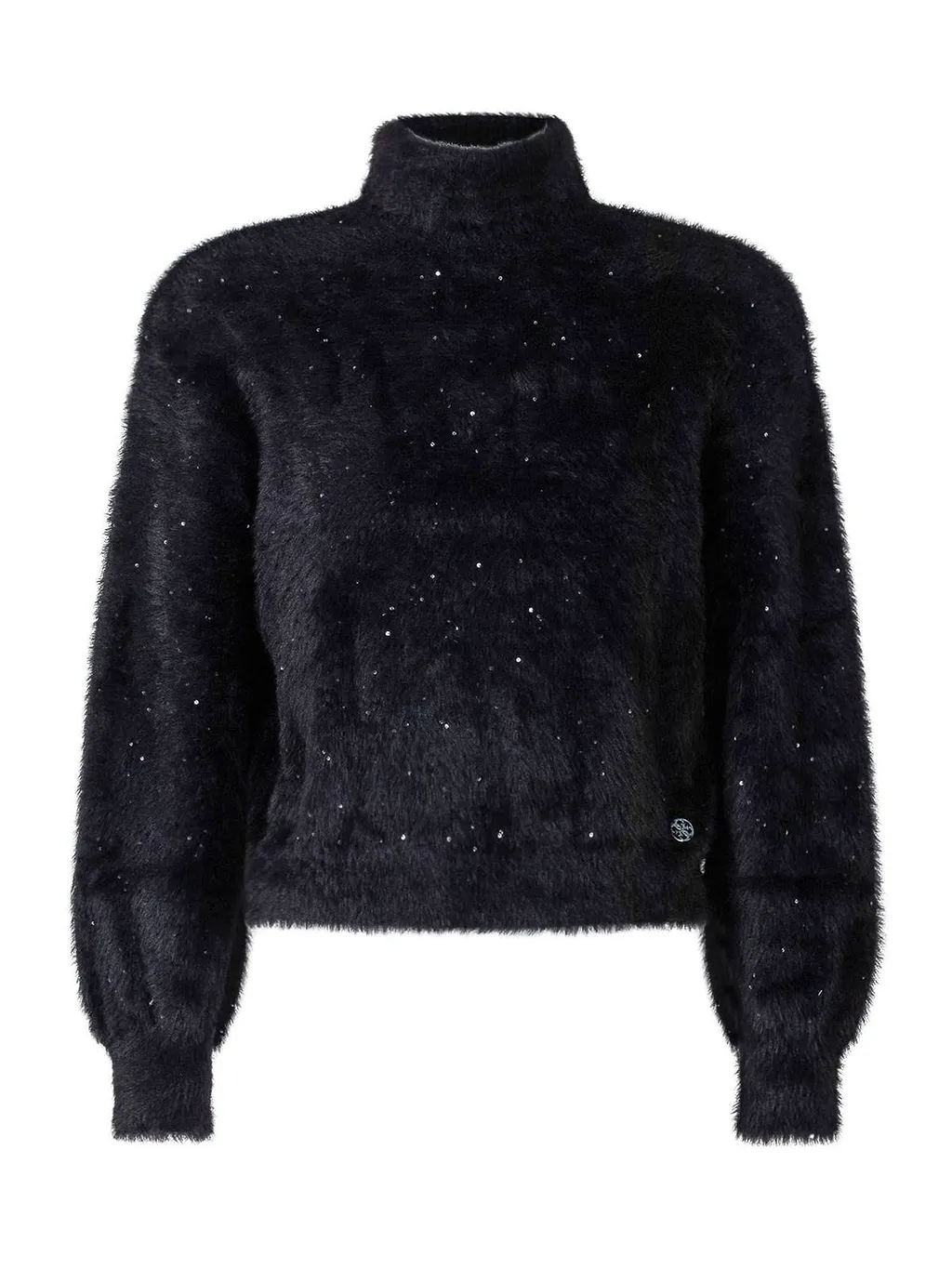 Guess Kids Embellished Fuzzy Sweater