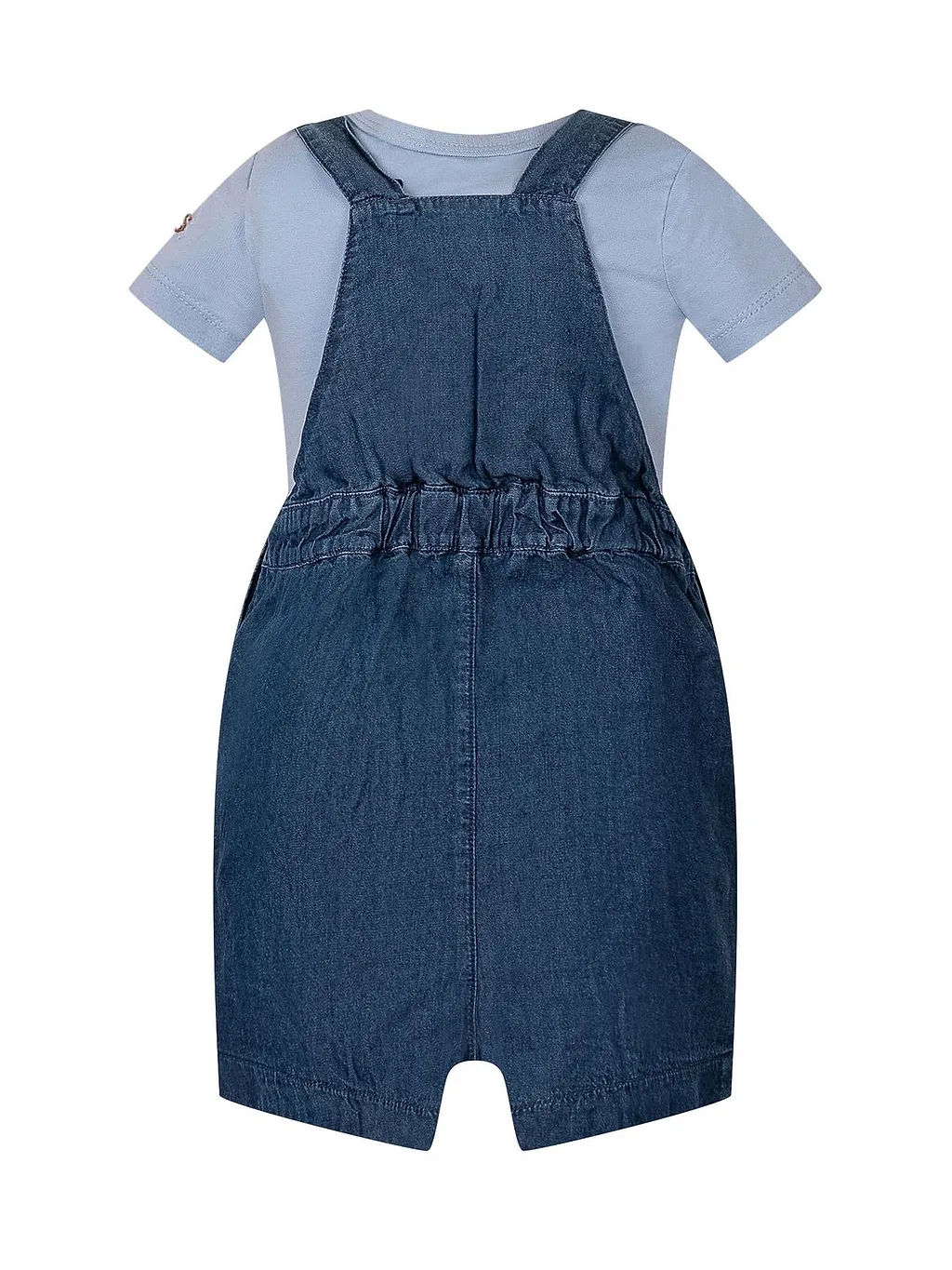 Guess Kids Embroidered Pinafore Dress