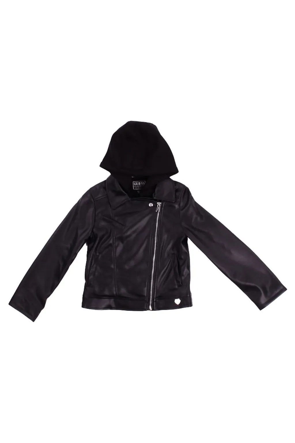Guess Kids Hooded Heart Motif Jacket