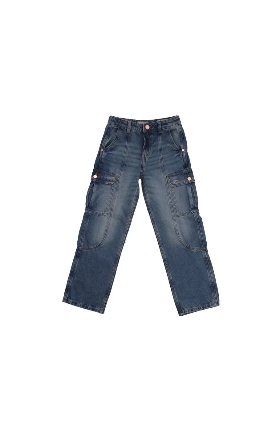 Guess Kids Logo Plaque Jeans