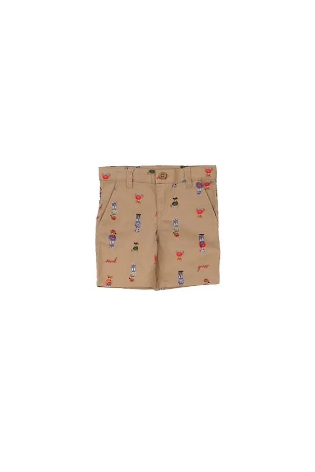 Guess Kids Logo Printed Shorts