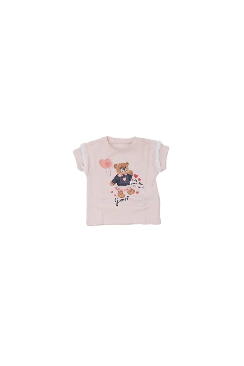 Guess Kids Logo Printed T-Shirt