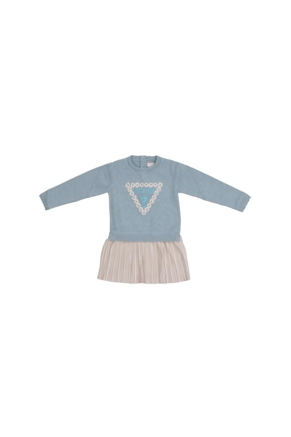 Guess Kids Long-Sleeved Crewneck Dress