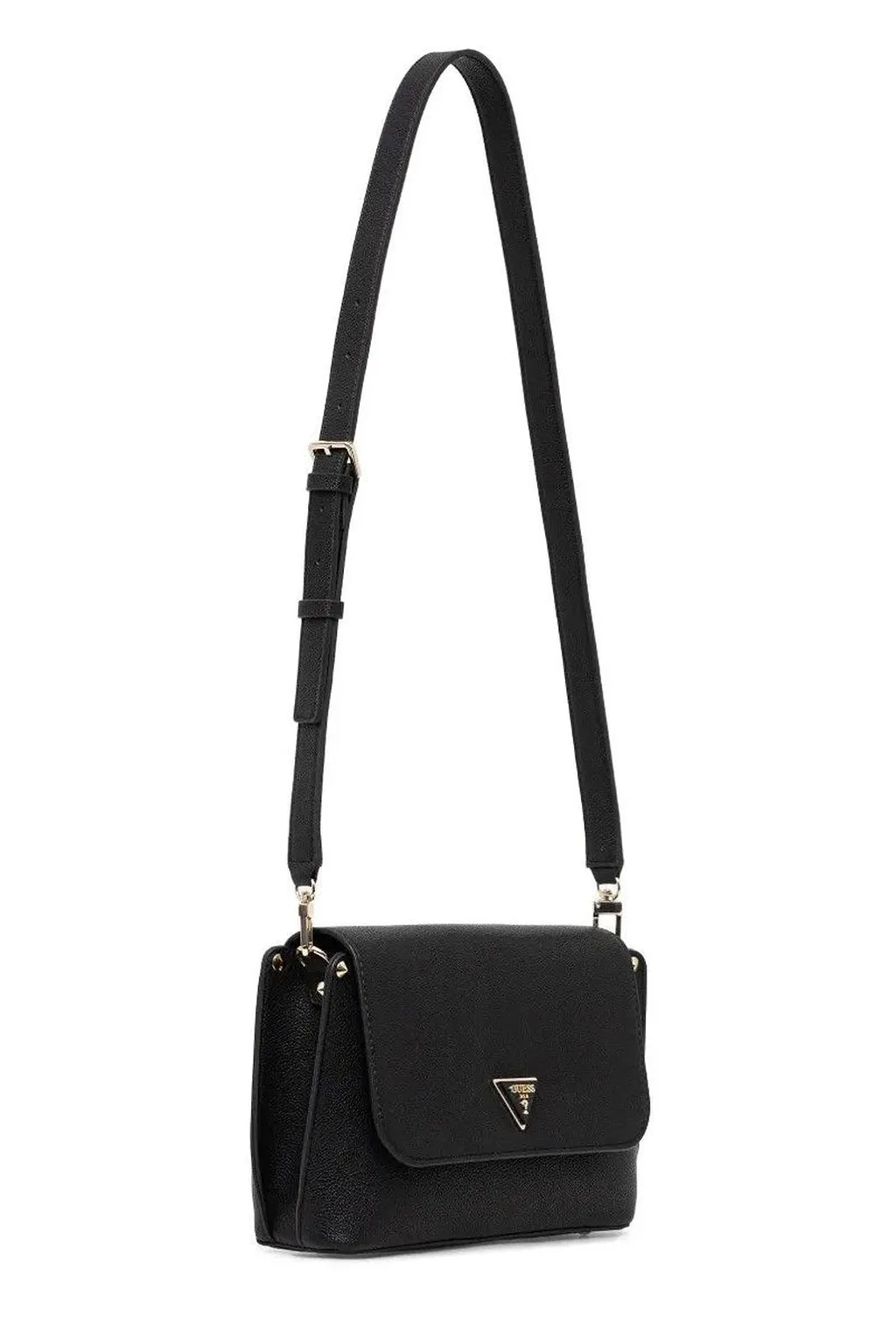 Logo-Detailed Flip-Top Crossbody Bag