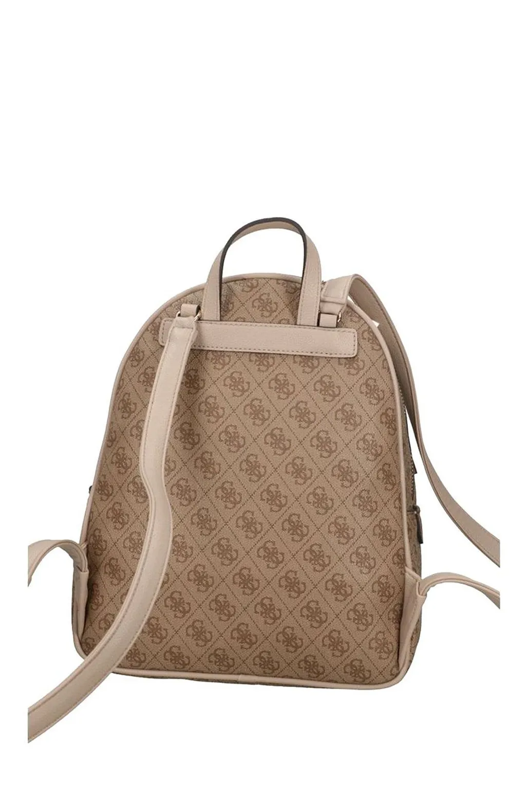 Guess Logo-Patterned Zipped Backpack