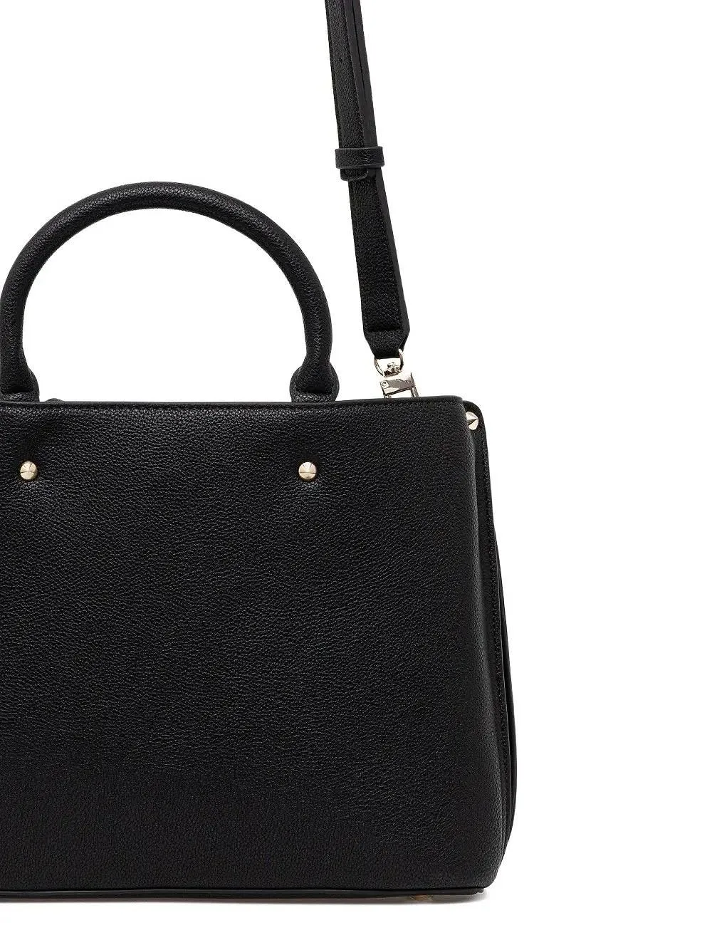 Guess Meridian Logo Plaque Top Handle Bag