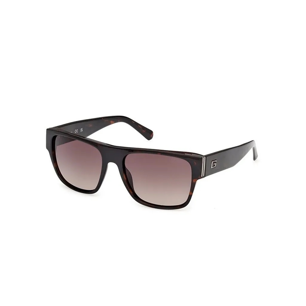 Guess Rectangular Logo-Detail Sunglasses