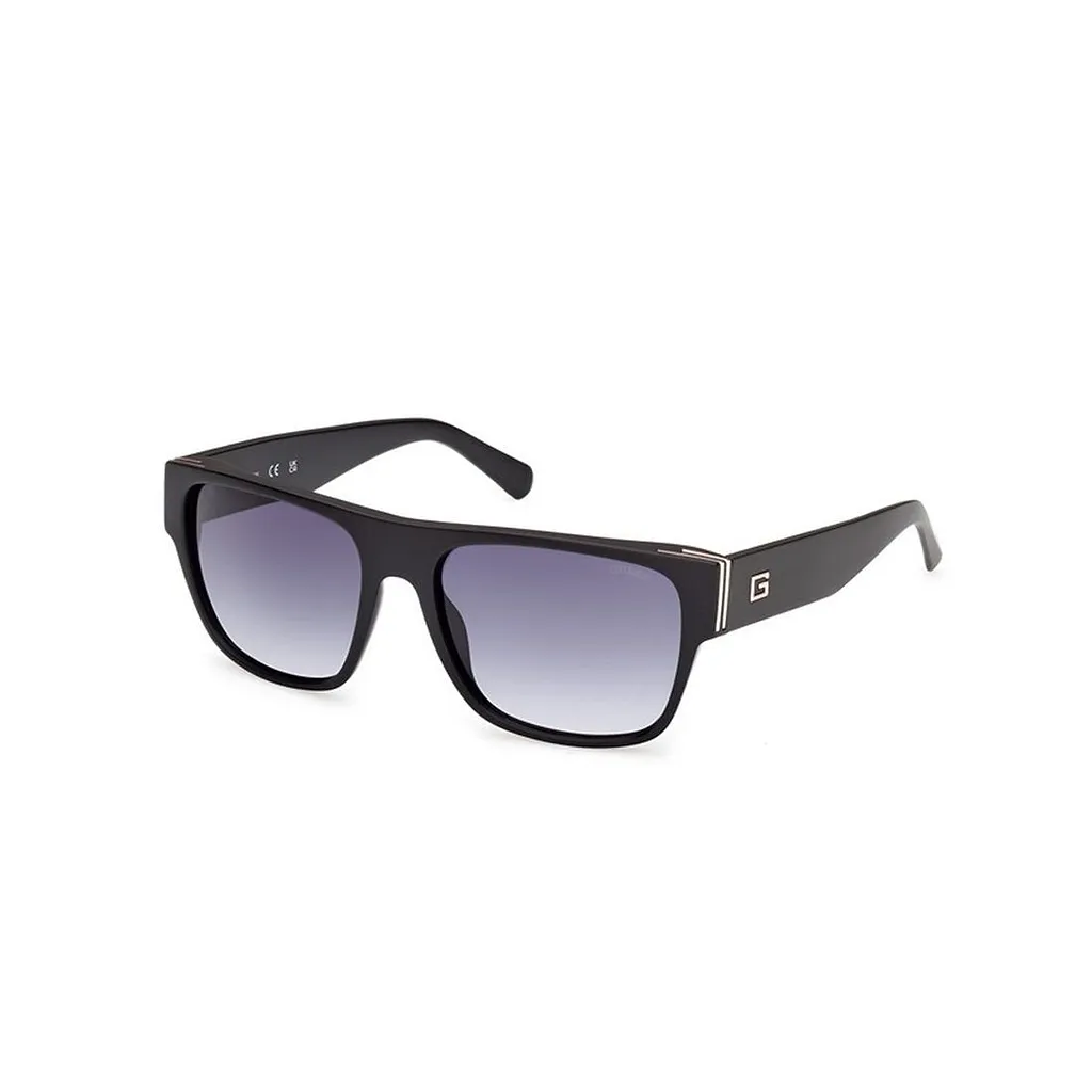 Guess Rectangular Logo-Detail Sunglasses