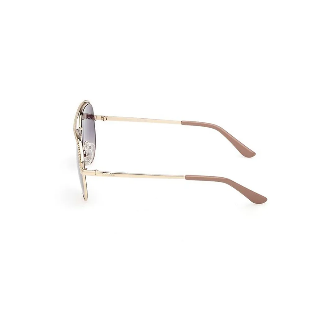 Guess Rhinestone Aviator Sunglasses