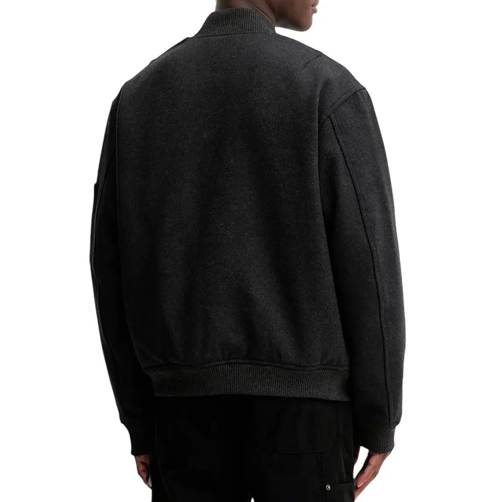 Zipped Bomber Jacket