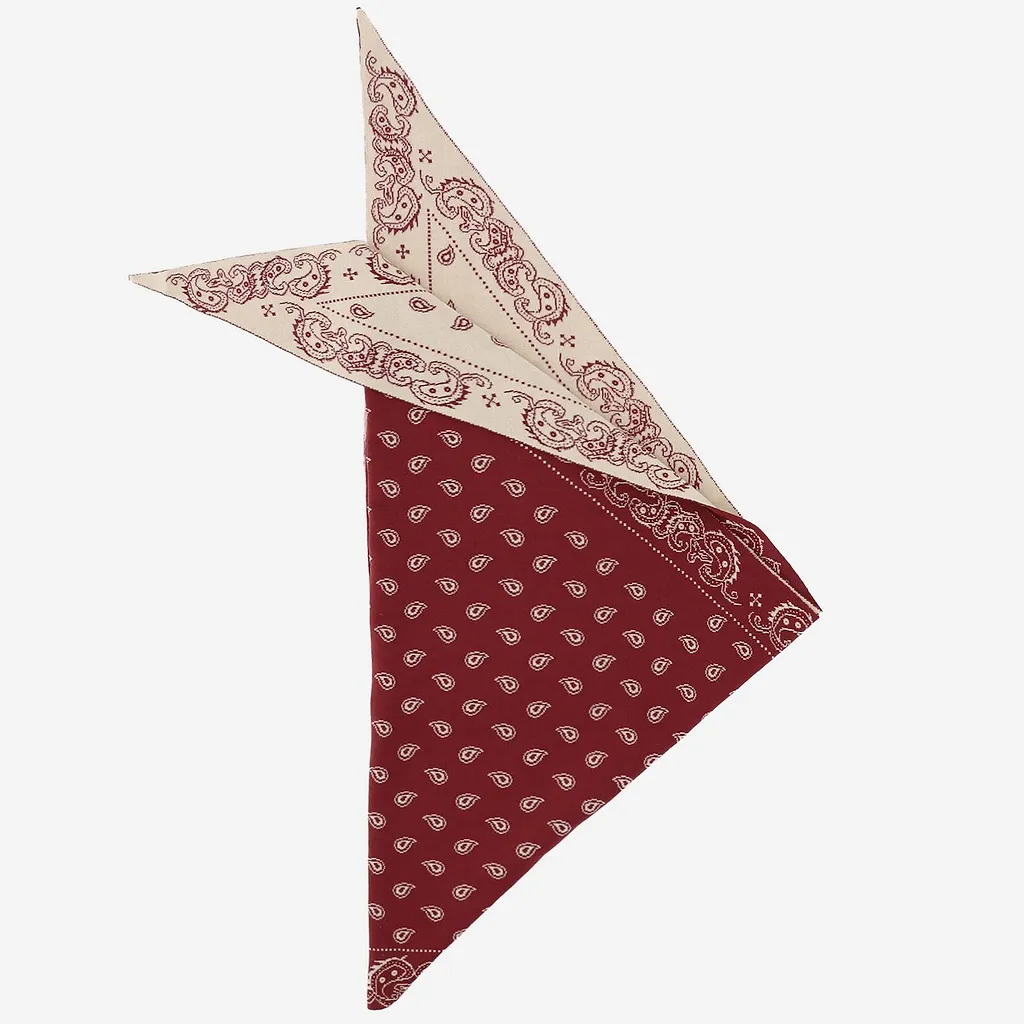 Guest In Residence Reversible Paisley Scarf