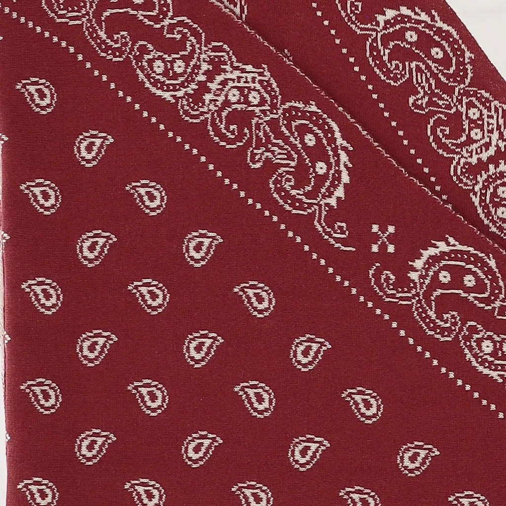 Guest In Residence Reversible Paisley Scarf