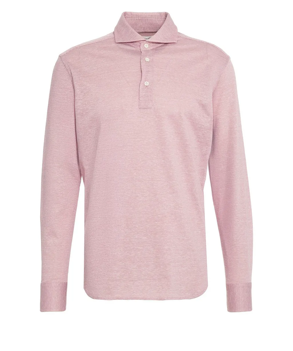 Guglielminotti Buttoned Knitted Polo Shirt