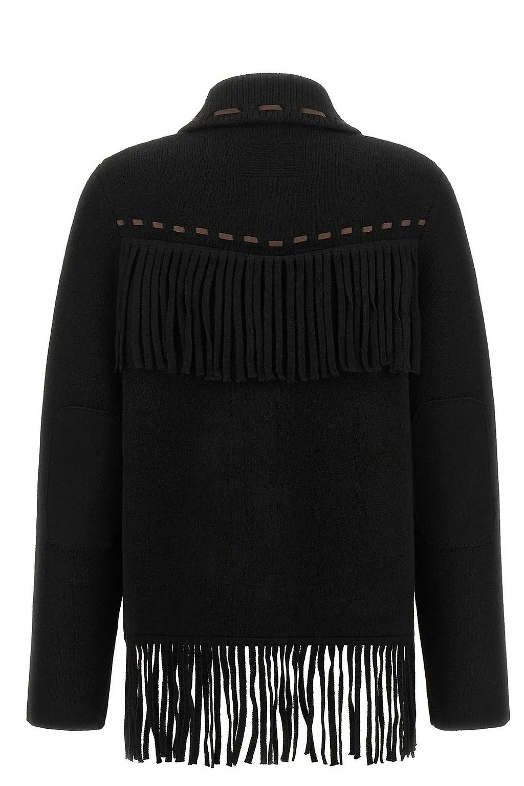 Western Fringe Knitted Jacket