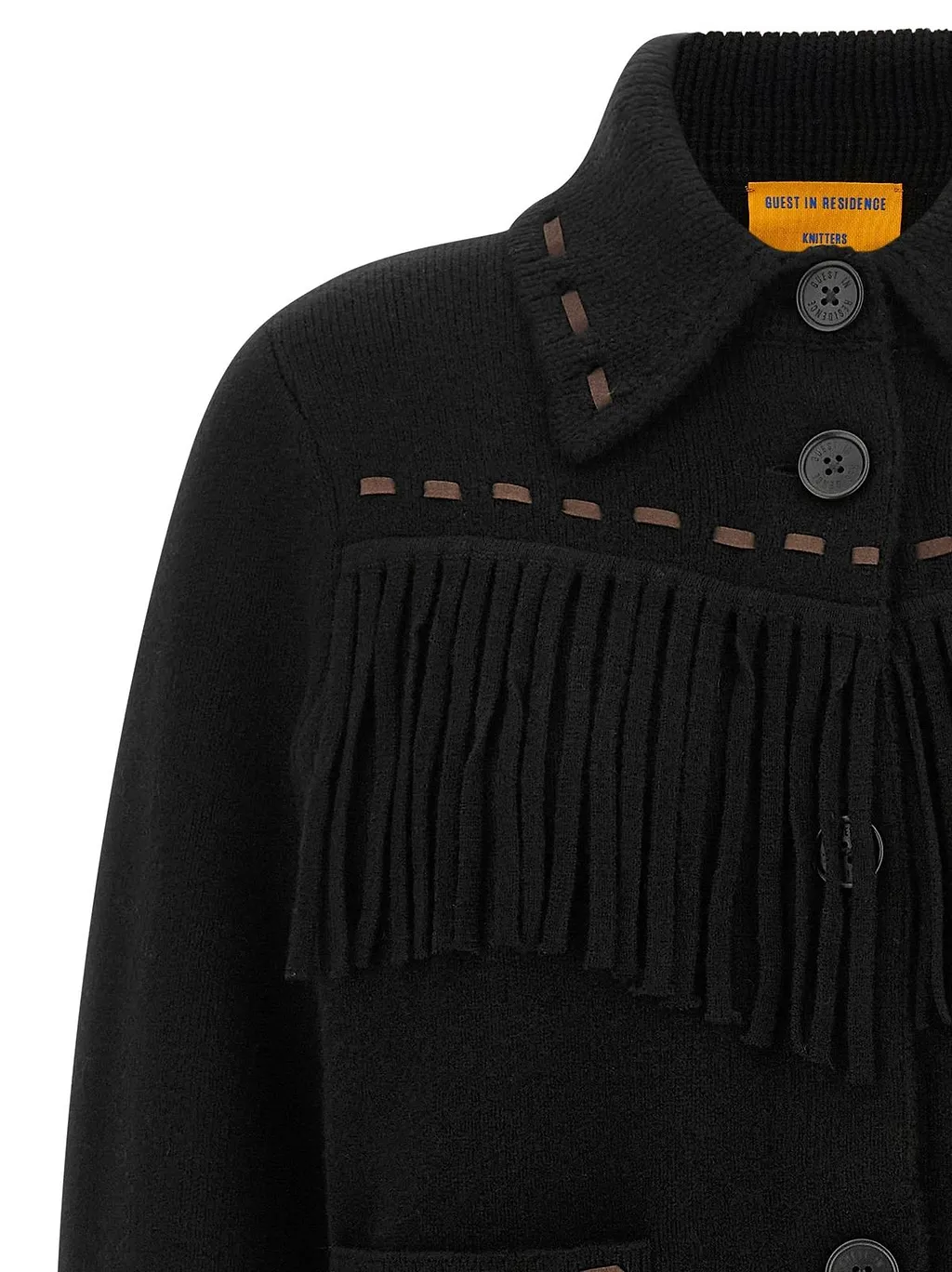 Western Fringe Knitted Jacket