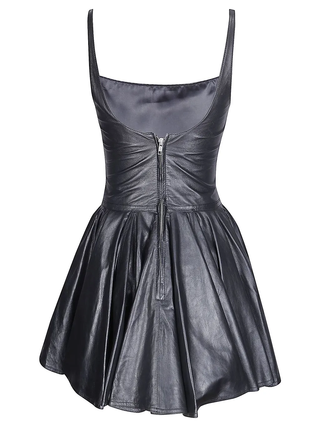 Lucrezia Leather Mini Dress