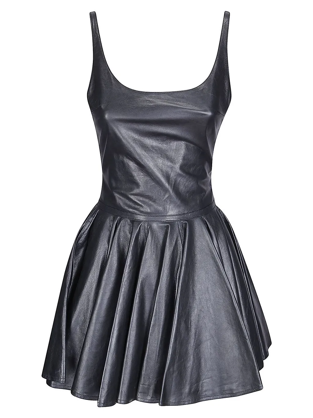Lucrezia Leather Mini Dress