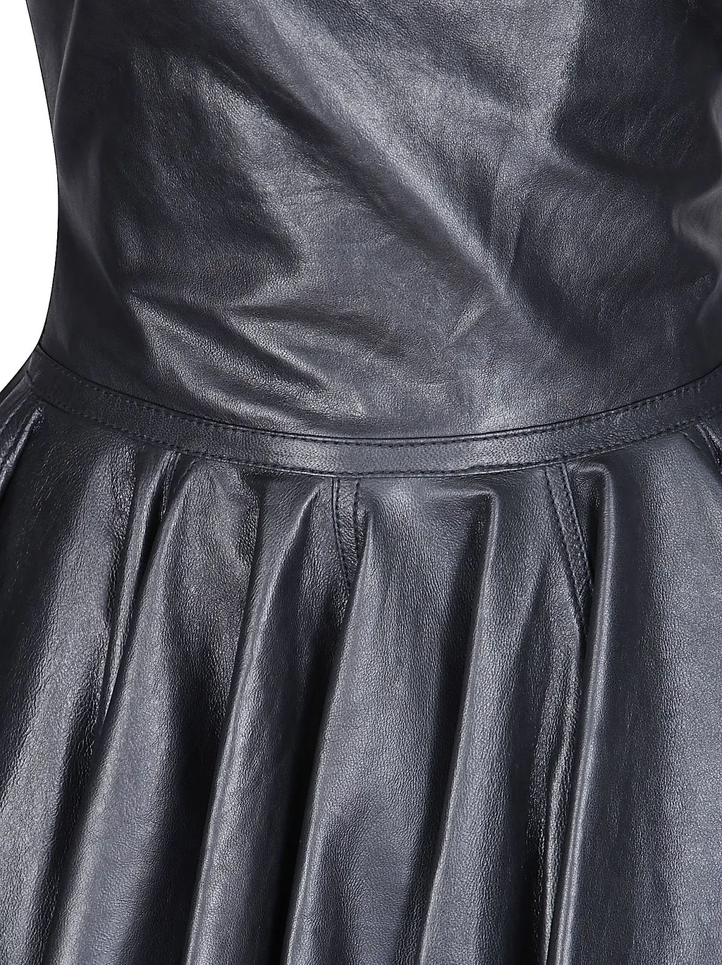 Lucrezia Leather Mini Dress