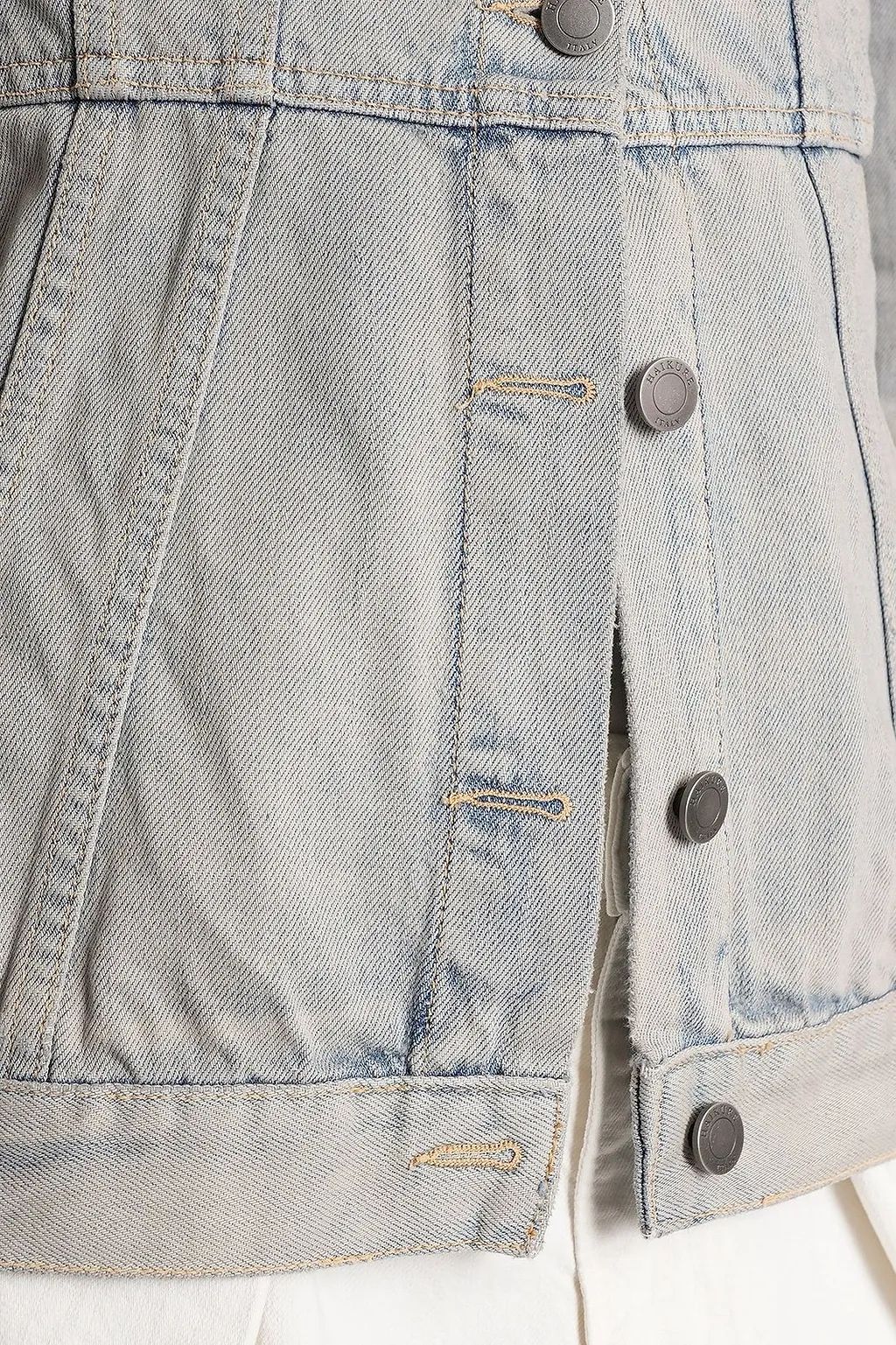 Temple Fitted Denim Jacket