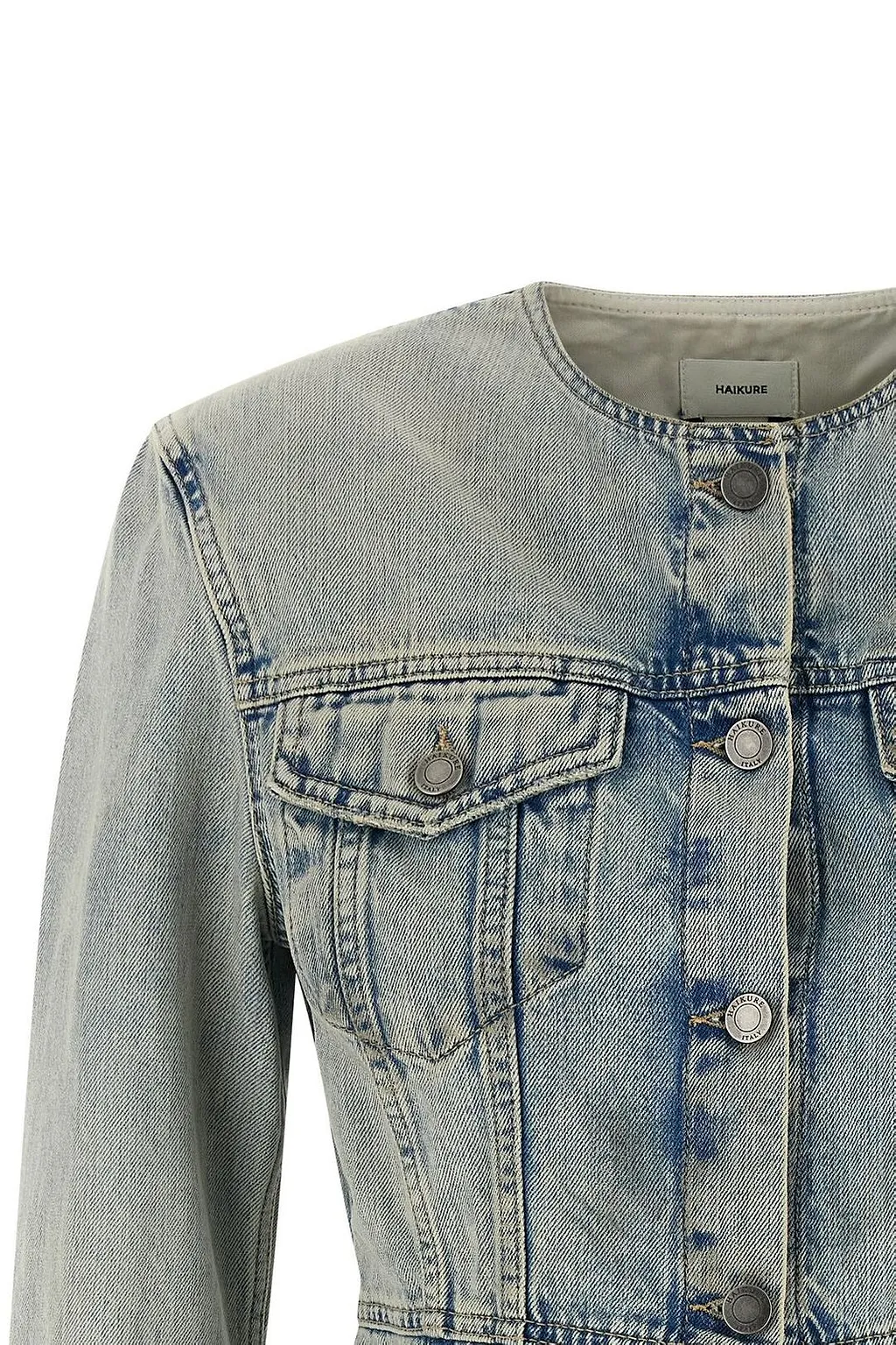 Temple Fitted Denim Jacket