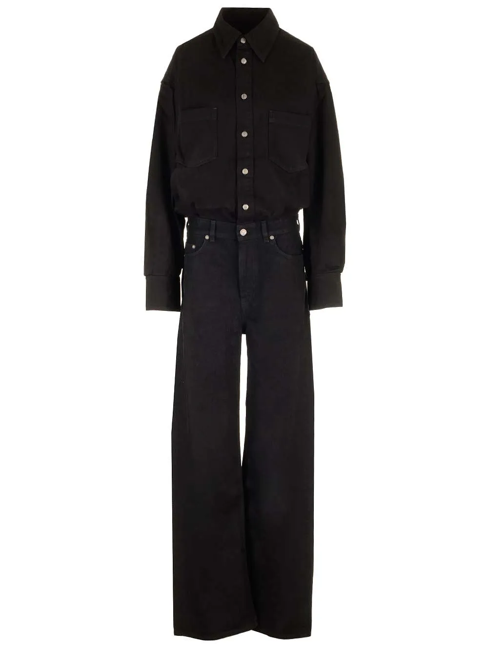 Tilda Straight Leg Denim Jumpsuit