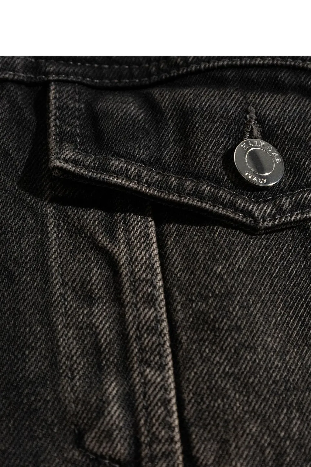 Haikure Troy Zip-Detail Denim Jacket