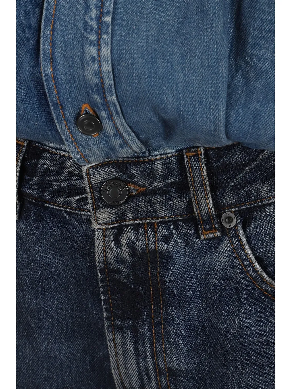 Tessie Straight Leg Denim Jumpsuit