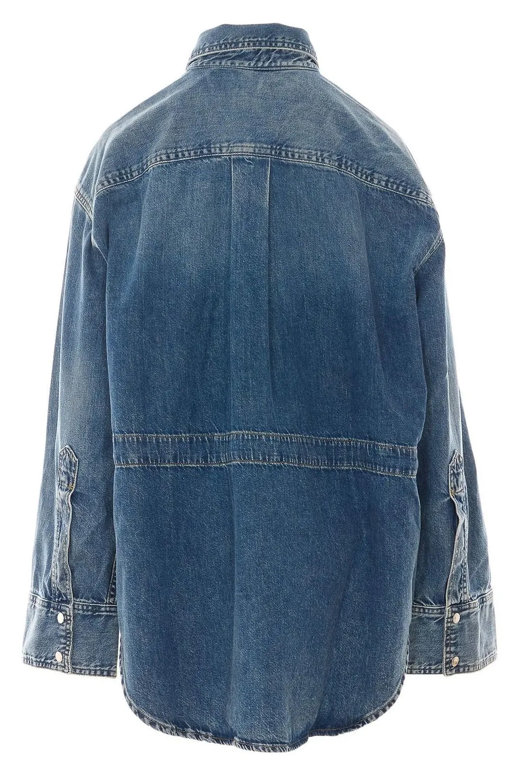 Victoria Buttoned Denim Jacket