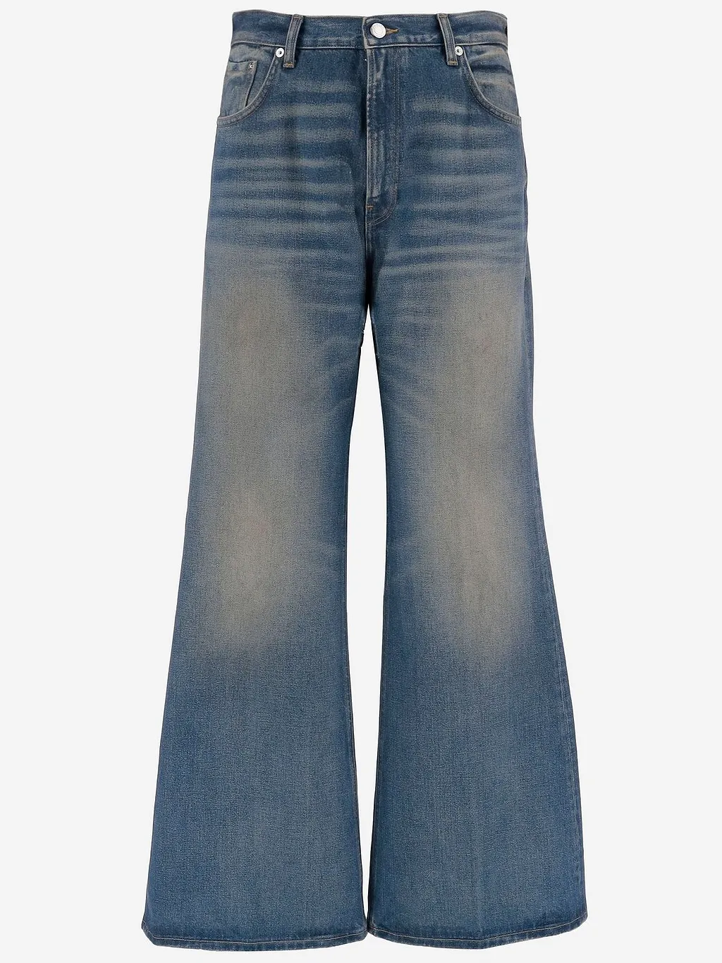 Haikure Washed Wide-Leg Jeans