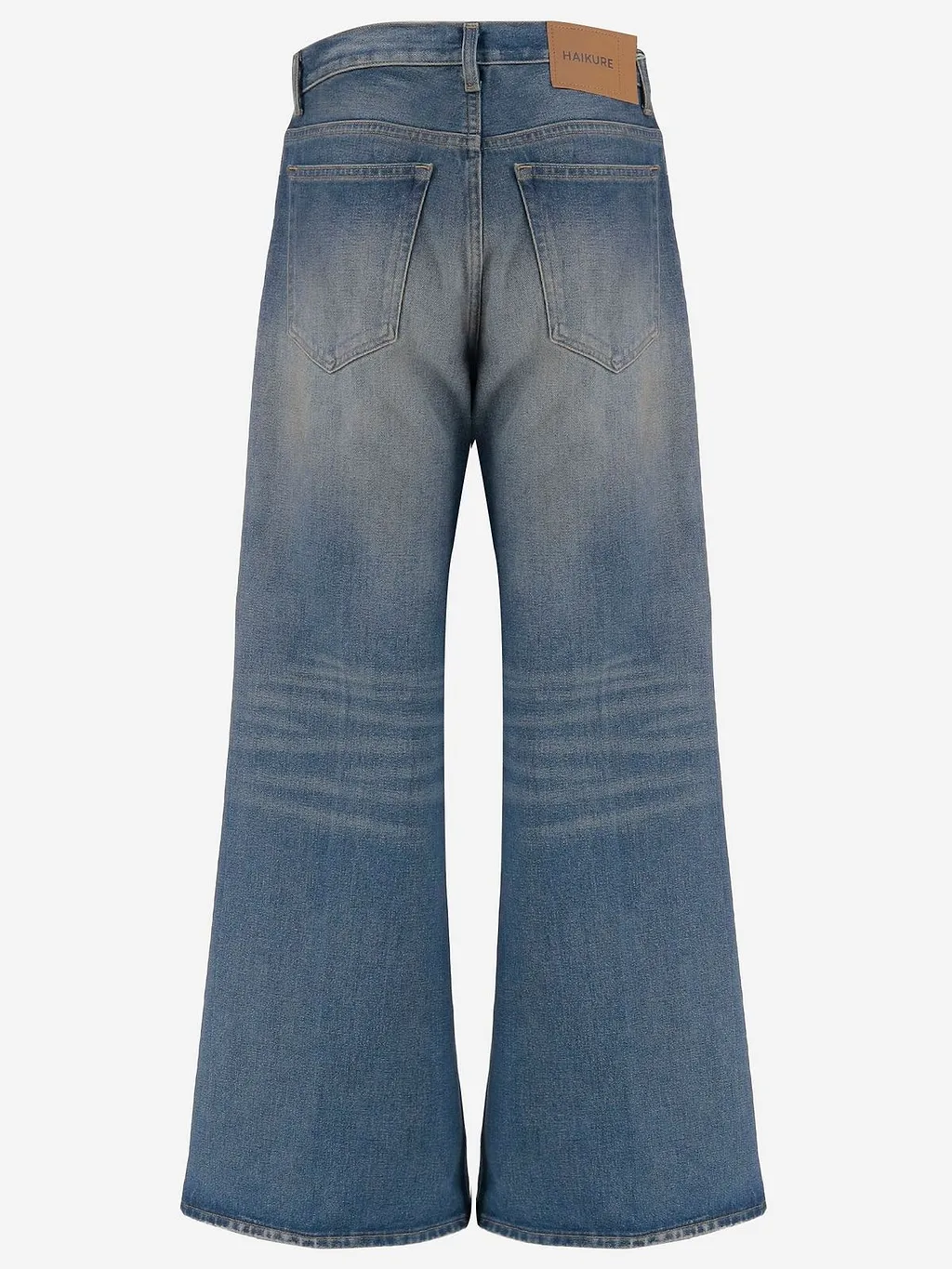 Haikure Washed Wide-Leg Jeans