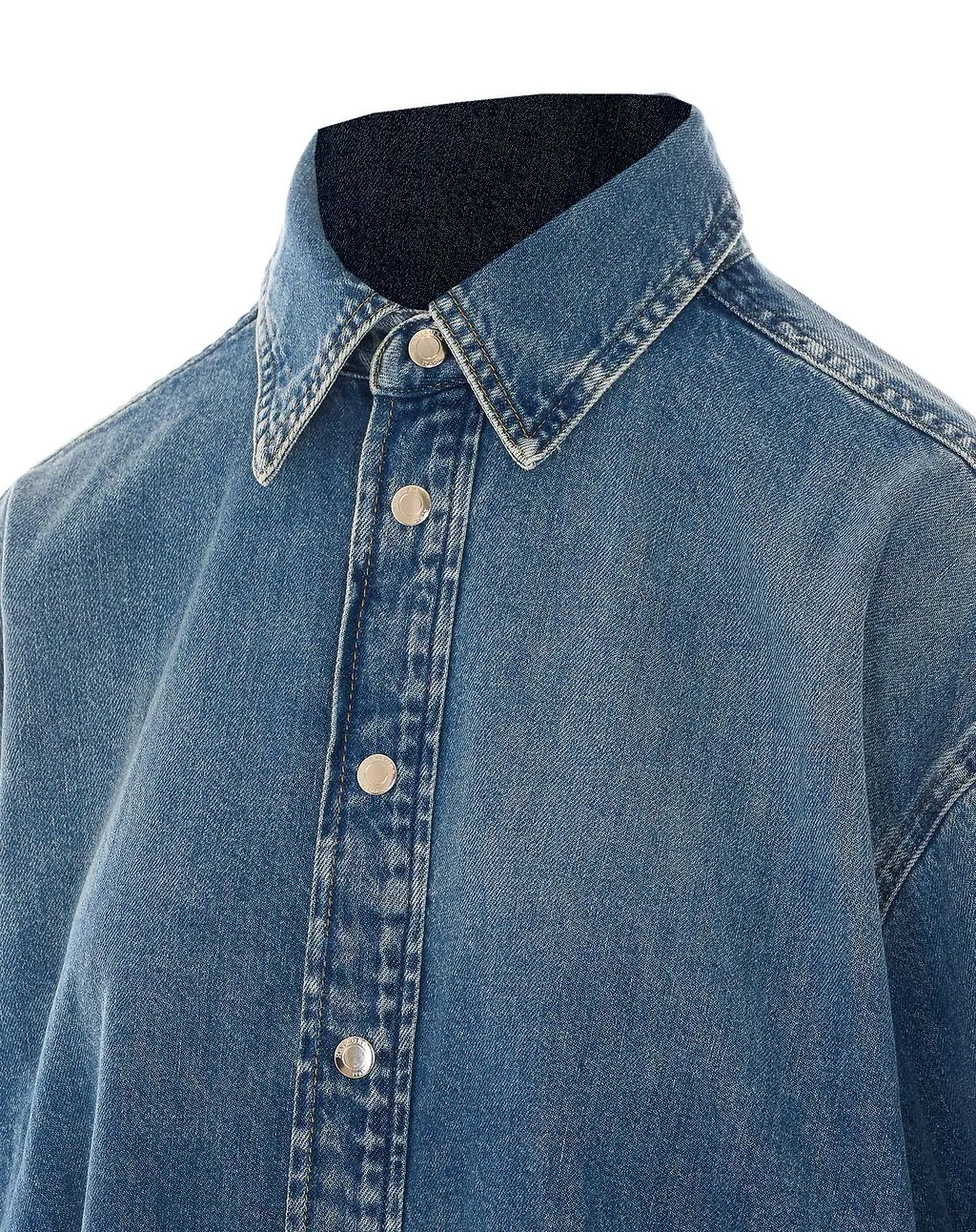 Victoria Buttoned Denim Jacket