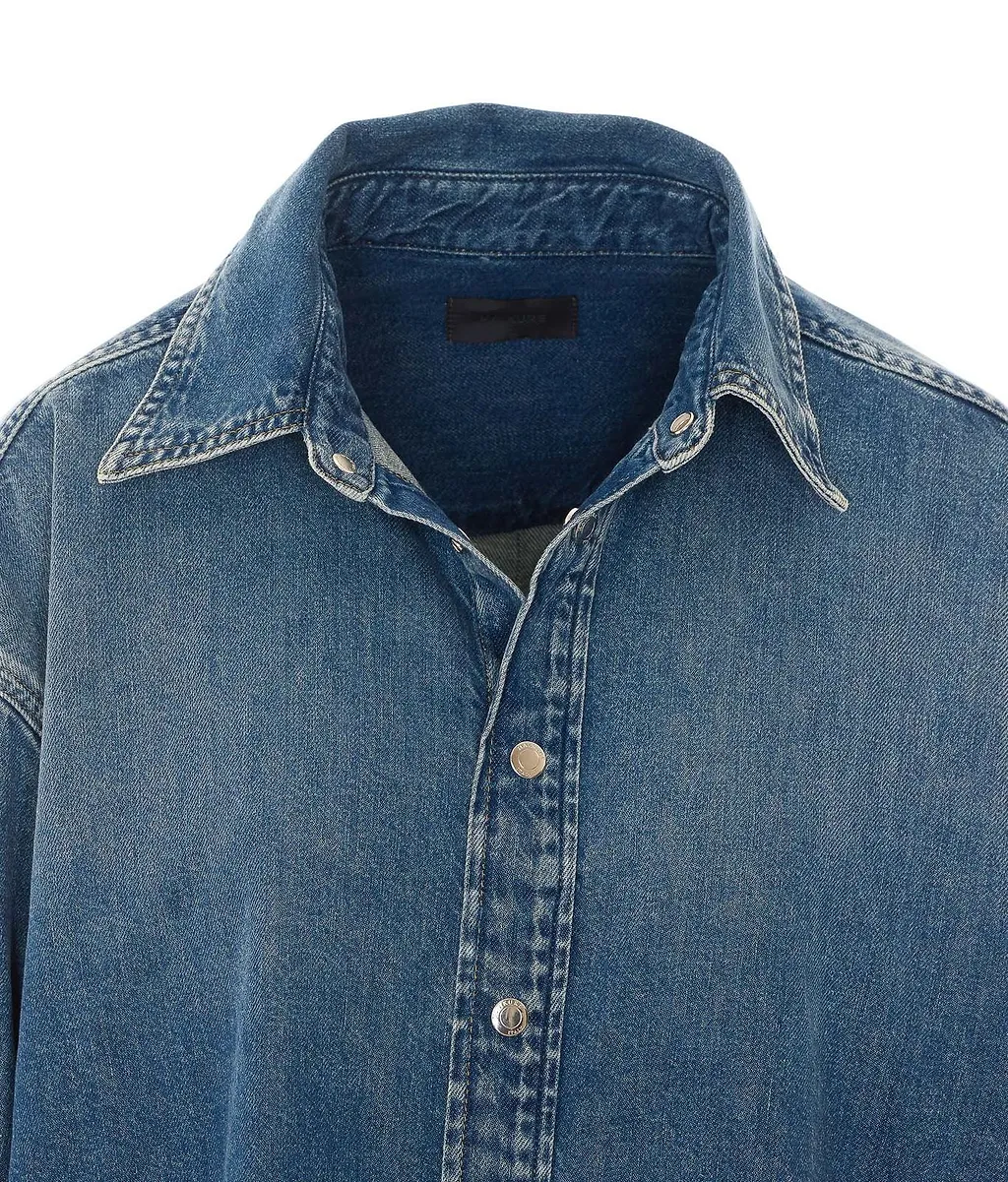 Victoria Buttoned Denim Jacket