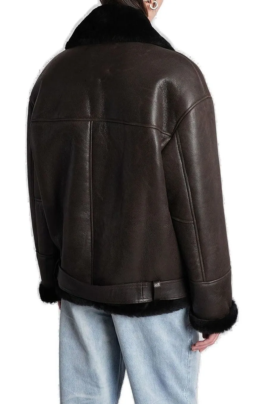 Halfboy Aviator Shearling Jacket