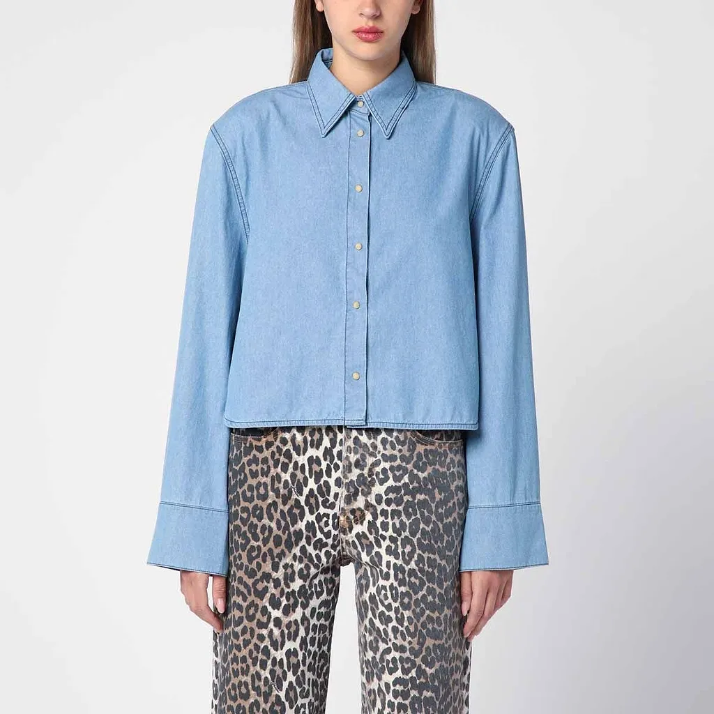 Halfboy Cropped Button-Up Shirt