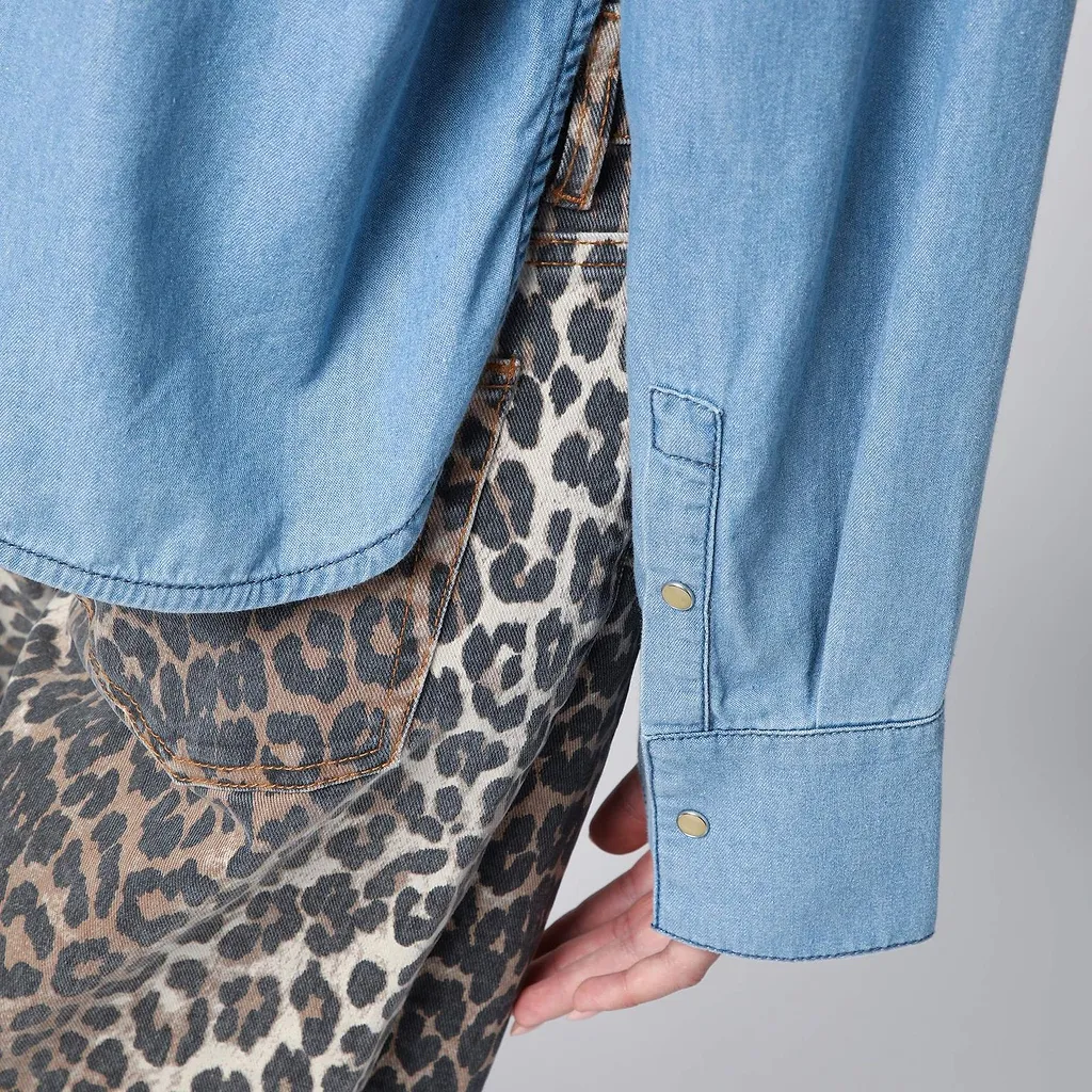 Halfboy Cropped Button-Up Shirt