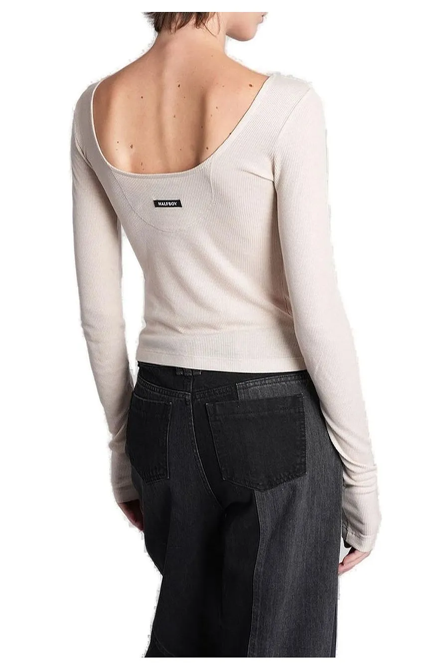 Halfboy Boat Neck Top